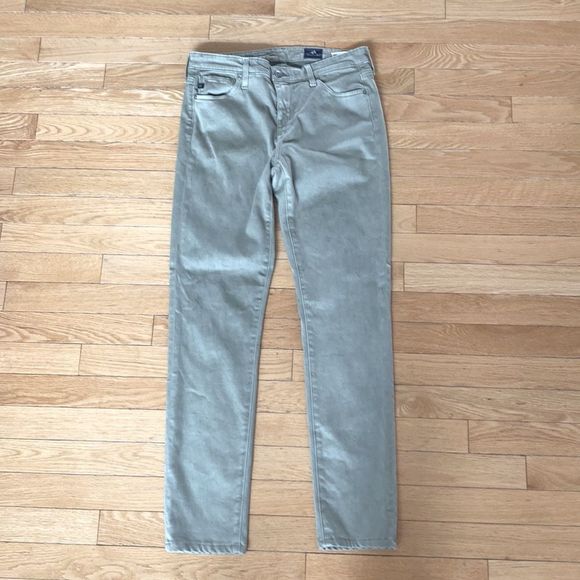 Adriano Goldschmied THE PRIMA cigarette legs    Size 28 light green - Picture 2 of 11